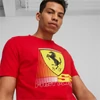 Kép 6/7 - Puma Scuderia Ferrari Race fast place férfi póló, piros-sárga-fekete, 2023