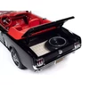 Kép 5/7 - 1964 1/2 Ford Mustang Convertible Raven fekete modellautó 1:18