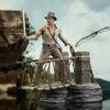 Kép 4/7 - Indiana Jones és a végzet temploma - Bridge escape figura dioráma 26 cm
