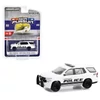Kép 1/2 - 2020 Chevrolet Tahoe Police Pursuit Vehicle "Whitestown" fehér modell autó 1:64 (8,2cm)