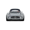 Kép 8/11 - Mercedes S-Klub Gullwing szürke 2019 modell autó 1:18