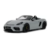 Kép 1/12 - Porsche Spyder (718) szürke 2020 modell autó 1:18