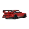 Kép 2/13 - Porsche RWB Bodykit Painkiller piros modell autó 1:18