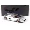Kép 13/15 - Koenigsegg CC850 ezüst 2022 modell autó 1:18