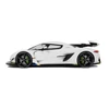 Kép 13/15 - Koenigsegg Jesko Crystal fehér 2019 modellautó 1:12