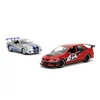 Kép 2/6 - Fast & Furious Legacy Series Pack Mitsubishi lancer Evolution IX & Brian's Nissan  Skyline GT-R (BNR34) modellautó 1:32