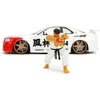 Kép 2/10 - Street Fighter Ryu & 2002 Nissan Skyline GT-R R34 szett fehér modellautó 1:24