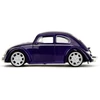 Kép 11/11 - Wednesday Addams & Volkswagen Beetle lila modellautó 1:24