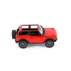 Kép 4/4 - 2022 Ford Bronco hátrahúzós autó piros 1:34