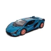 Kép 1/5 - Lamborghini Sián FKP 37 kék hátrahúzós autó 1:40
