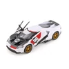 Kép 3/5 - 2017 Ford GT Heritage Edition fehér hátrahúzós autó 1:38
