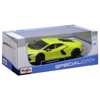 Kép 7/7 - 2023 Lambroghini  Revuelto "Special Edition" Lime zöld modellautó 1:18