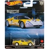 Kép 1/4 - Car Culture realriders Exotic Envy '69 Alfa Romeo 33 Stradale sárga/fehér #1/5 Premium Hotwheels 1:64 
