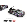 Kép 2/4 - Nissan Fairlady Z HKS V1 //118 1969 fekete/zöld modellautó 1:64 