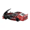 Kép 2/8 - Nissan Fairlady Z Kaido Gt Advan //172 1978 fekete/piros modellautó 1:64 