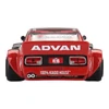 Kép 6/8 - Nissan Fairlady Z Kaido Gt Advan //172 1978 fekete/piros modellautó 1:64 