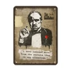 Kép 1/4 - The Godfather Streets dombornyomott fémplakát 15 x 20 cm "26274"