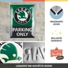 Kép 2/3 - Skoda "Parking Only" dombornyomott fémplakát 30 x 40 cm "23347"