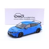 Kép 3/11 - Honda Civic Type R Racing/Boost kék Pearl 2022 modellautó 1:18