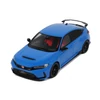 Kép 4/11 - Honda Civic Type R Racing/Boost kék Pearl 2022 modellautó 1:18