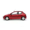 Kép 7/11 - Peugeot 206 S16 red 1999 modell autó 1:18 