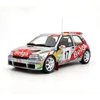 Kép 2/12 - Renault Clio Maxi Kit Car #17 B.Munster Ypres Rally ezüst 1995 modell autó 1:18 