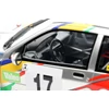 Kép 12/12 - Renault Clio Maxi Kit Car #17 B.Munster Ypres Rally ezüst 1995 modell autó 1:18 