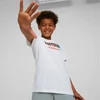 Kép 3/7 - Puma Minecraft Graphic gyerek póló, fehér, S22
