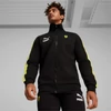 Kép 3/7 - Puma Ferrari Race Iconic T7 férfi cipzáros pulóver, fekete-sárga, S24