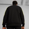 Kép 4/7 - Puma Ferrari Race Iconic T7 férfi cipzáros pulóver, fekete-sárga, S24
