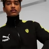 Kép 5/7 - Puma Ferrari Race Iconic T7 férfi cipzáros pulóver, fekete-sárga, S24