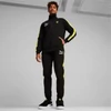 Kép 7/7 - Puma Ferrari Race Iconic T7 férfi cipzáros pulóver, fekete-sárga, S24