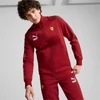 Kép 3/7 - Puma Ferrari Race Iconic T7 férfi cipzáros pulóver, intense piros-sárga, S24