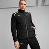 Kép 3/7 - Puma Mercedes AMG Petronas férfi cipzáros párnázott mellény, fekete-ezüst-fehér-zöld, S24