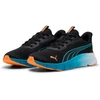 Kép 1/6 - Puma FlexFocus Lite Modern uniszex futócipő, fekete-kék-narancssárga, S25