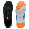 Kép 2/6 - Puma FlexFocus Lite Modern uniszex futócipő, fekete-kék-narancssárga, S25