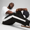 Kép 4/7 - Puma T7 Always On férfi melegítőnadrág, fekete-fehér, S25
