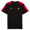 Kép 1/5 - Puma Scuderia Ferrari Race MT7 férfi póló, fekete-piros-fehér-sárga, S25