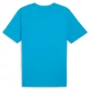 Kép 2/3 - Puma teamRISE logo férfi póló, speed kék-fehér, S25