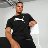 Kép 3/6 - Puma teamRISE logo férfi póló, fekete-fehér, S25