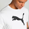Kép 4/6 - Puma teamRISE logo férfi póló, fehér-fekete, S25