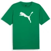 Kép 1/3 - Puma teamRISE logo férfi póló, sport zöld-fehér, S25