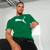 Kép 3/3 - Puma teamRISE logo férfi póló, sport zöld-fehér, S25