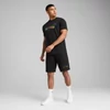 Kép 5/5 - Puma LOVE UNITED férfi póló, fekete-színes logó, S25