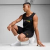 Kép 5/5 - Puma LOVE UNITED 10" TR férfi rövidnadrág, fekete-színes logó, S25
