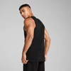 Kép 4/5 - Puma LOVE UNITED Tank férfi ujjatlan póló, fekete-színes logó, S25
