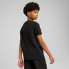 Kép 4/5 - Puma ESS logo LAB Summer junior gyerek póló, fekete-zöld-fehér, S25