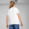 Kép 4/5 - Puma NATURE 2.0 junior gyerek póló, fehér-lila-türkiz, S25