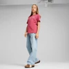 Kép 5/5 - Puma NATURE 2.0 junior gyerek póló, magenta szőlő-türkiz, S25