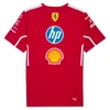 Kép 2/5 - Puma Scuderia Ferrari SF Team férfi póló, piros-fehér, S25